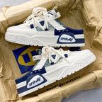 Chaussures à plateforme décontractées respirantes pour homme