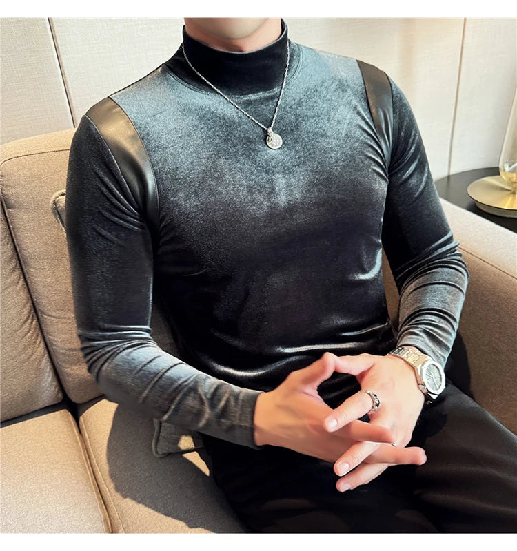 T-shirt à manches longues pour hommes