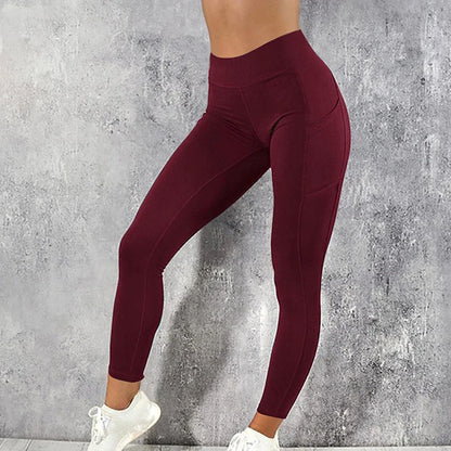 Leggings push-up taille haute pour femmes