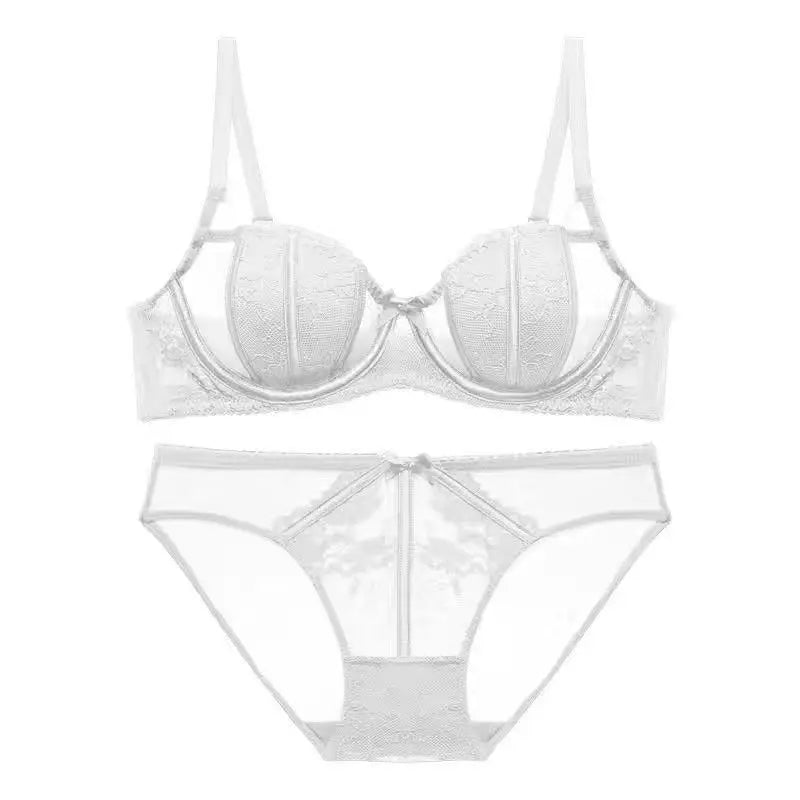 Soutien-gorge à armatures en dentelle française pour femme