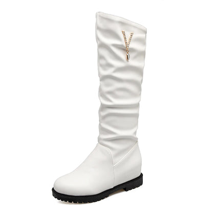 Bottes hautes au genou pour femmes