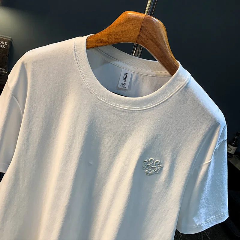 T-shirt à manches courtes élastique et respirant pour homme