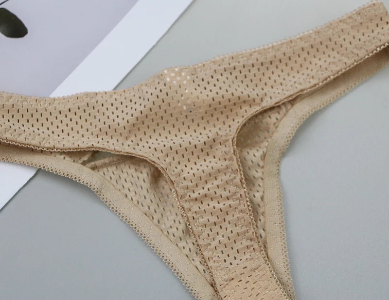 Culottes en coton 3 pièces taille basse pour femmes