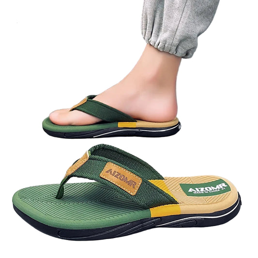 Tongs décontractées antidérapantes pour hommes