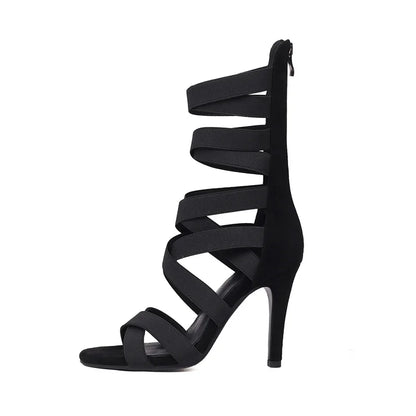 Bottines en maille pour femmes