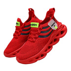 Baskets de course en maille pour hommes et femmes