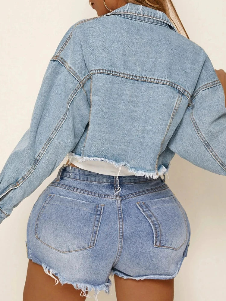 Veste en jean pour femmes