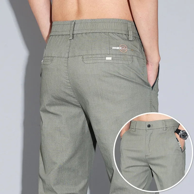 Pantalon décontracté slim pour hommes