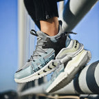 Baskets de marche légères en maille pour hommes