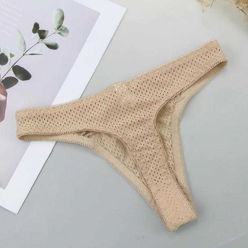 Culottes en coton 3 pièces taille basse pour femmes