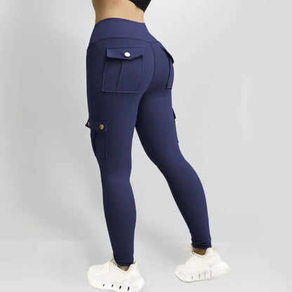 Pantalon de sport taille haute pour femme, pantalon de yoga skinny