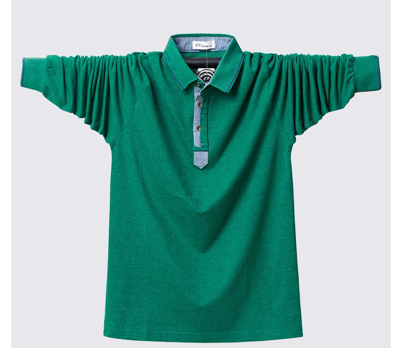 Polo à manches longues pour hommes