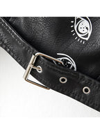 este courte en faux cuir Pu pour femmes