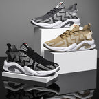 Baskets de marche légères en maille pour hommes