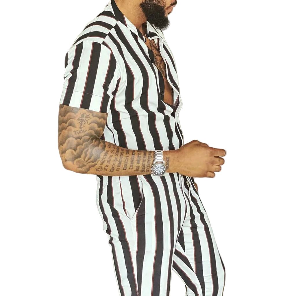 Ensemble deux pièces décontracté pour hommes