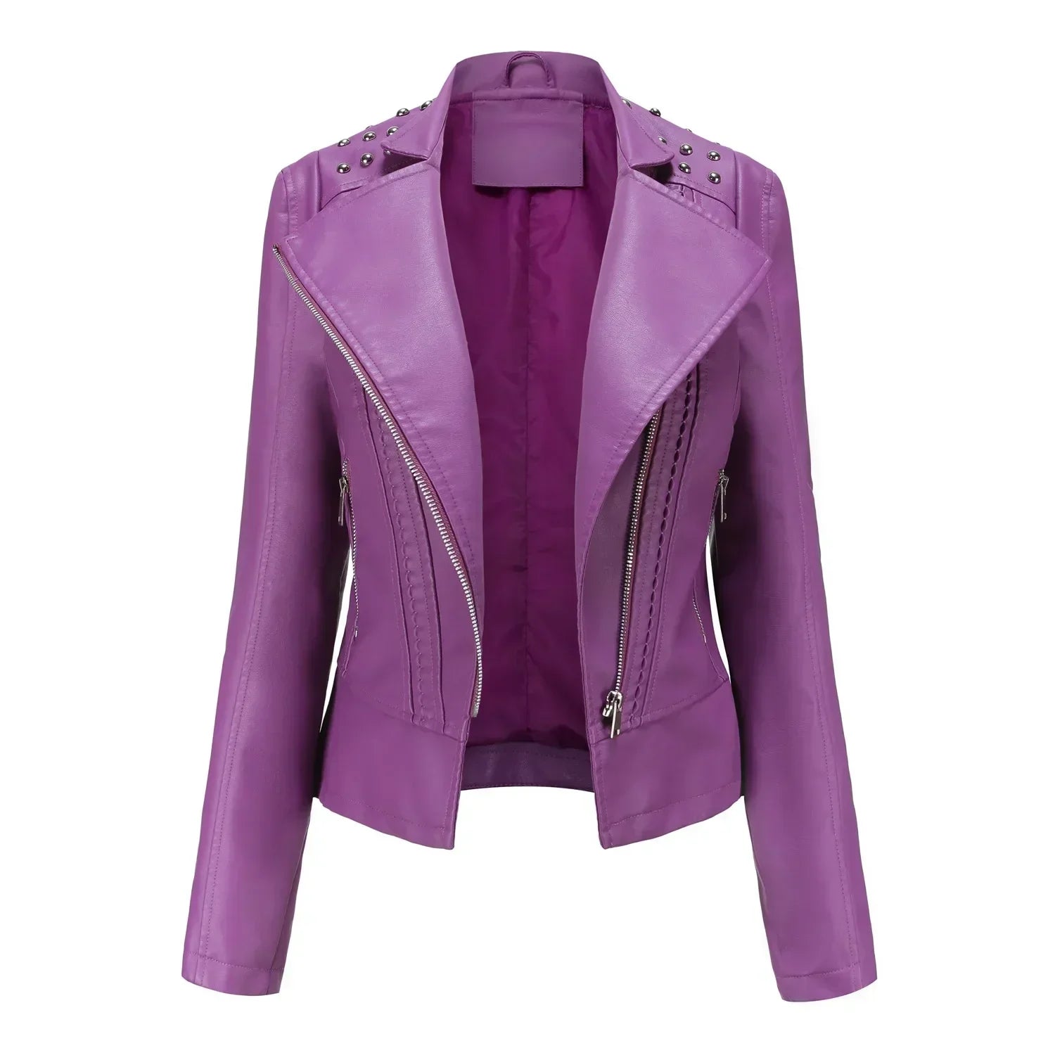 Veste en Faux cuir pour femme