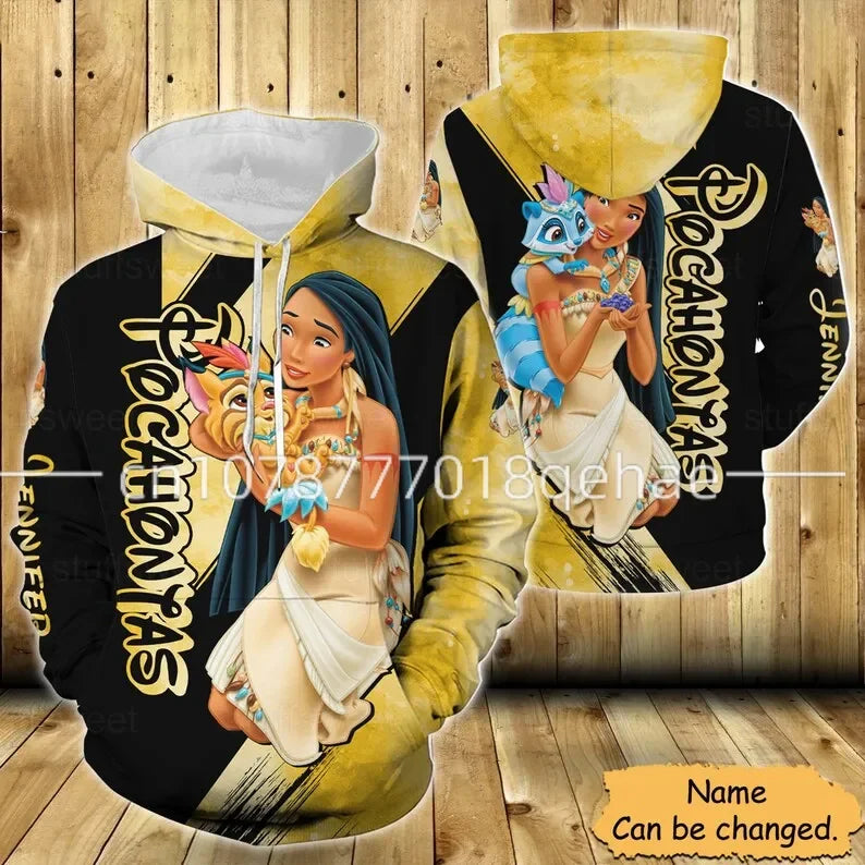 Ensemble sweat à capuche et Leggings Disney Pocahontas  pour femme