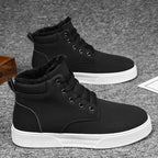 Bottes en denim pour hommes