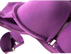 Soutien-gorge push up à bretelles réglables pour femmes