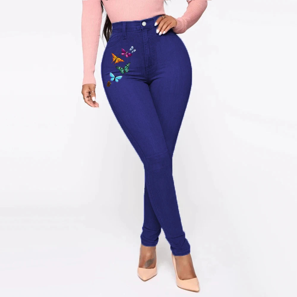 Pantalon crayon taille haute pour femme