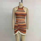 Ensemble 2 pièces style vacances pour femmes