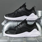 Baskets en maille respirante blanche pour hommes et femmes