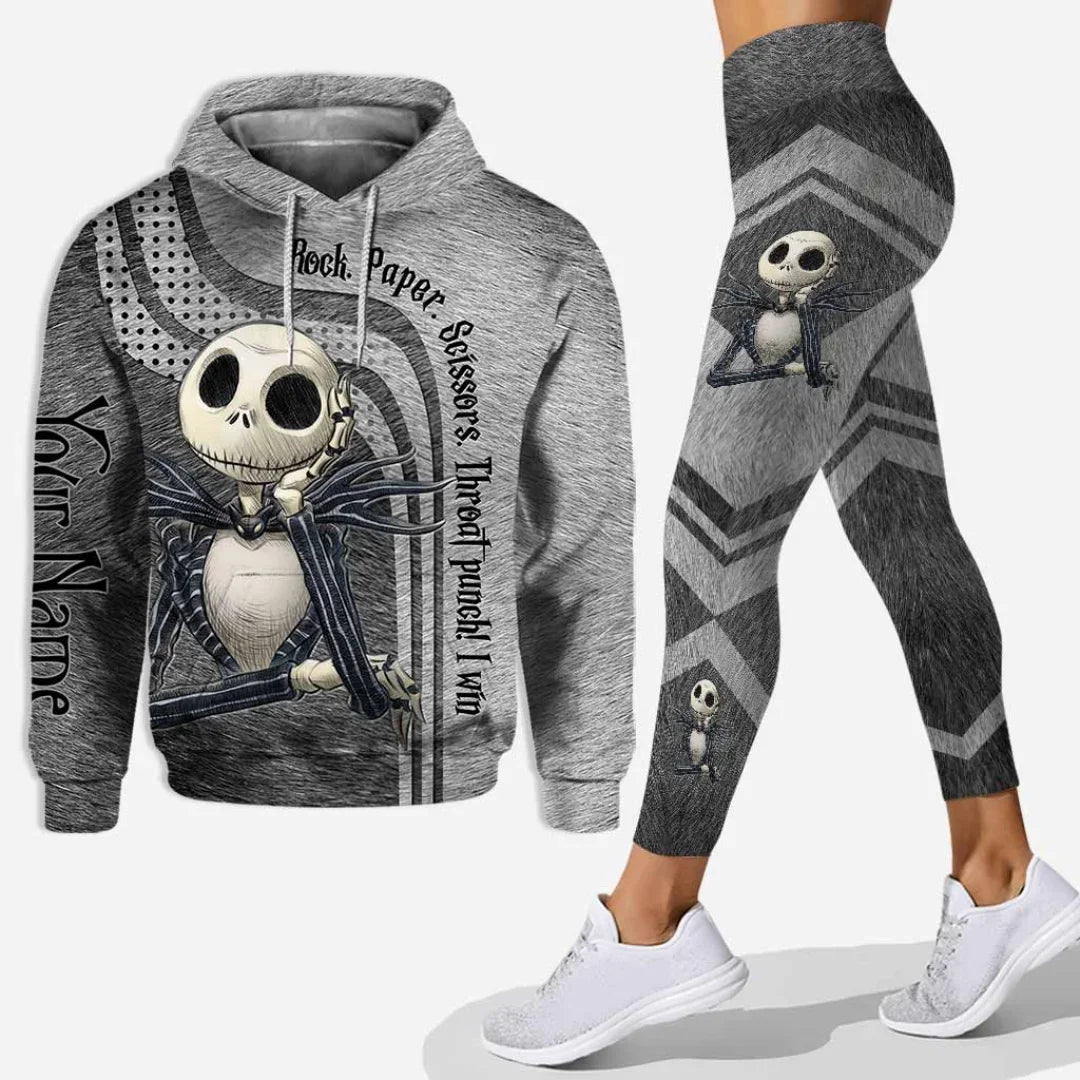 Ensemble sweat à capuche et Leggings Disney Jack Skellington  pour femme