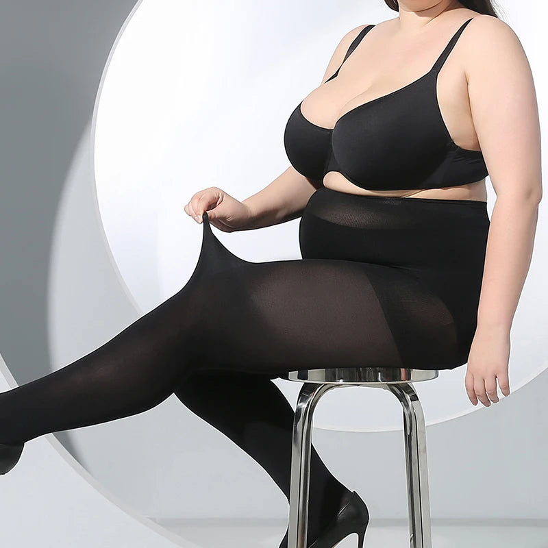 Collants grande taille sans couture pour femmes