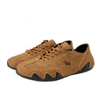 Chaussures de sport décontractées en cuir pour hommes