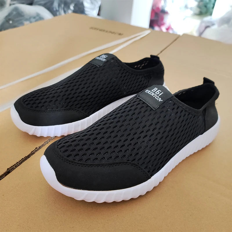 Chaussures de course en maille pour hommes et femmes