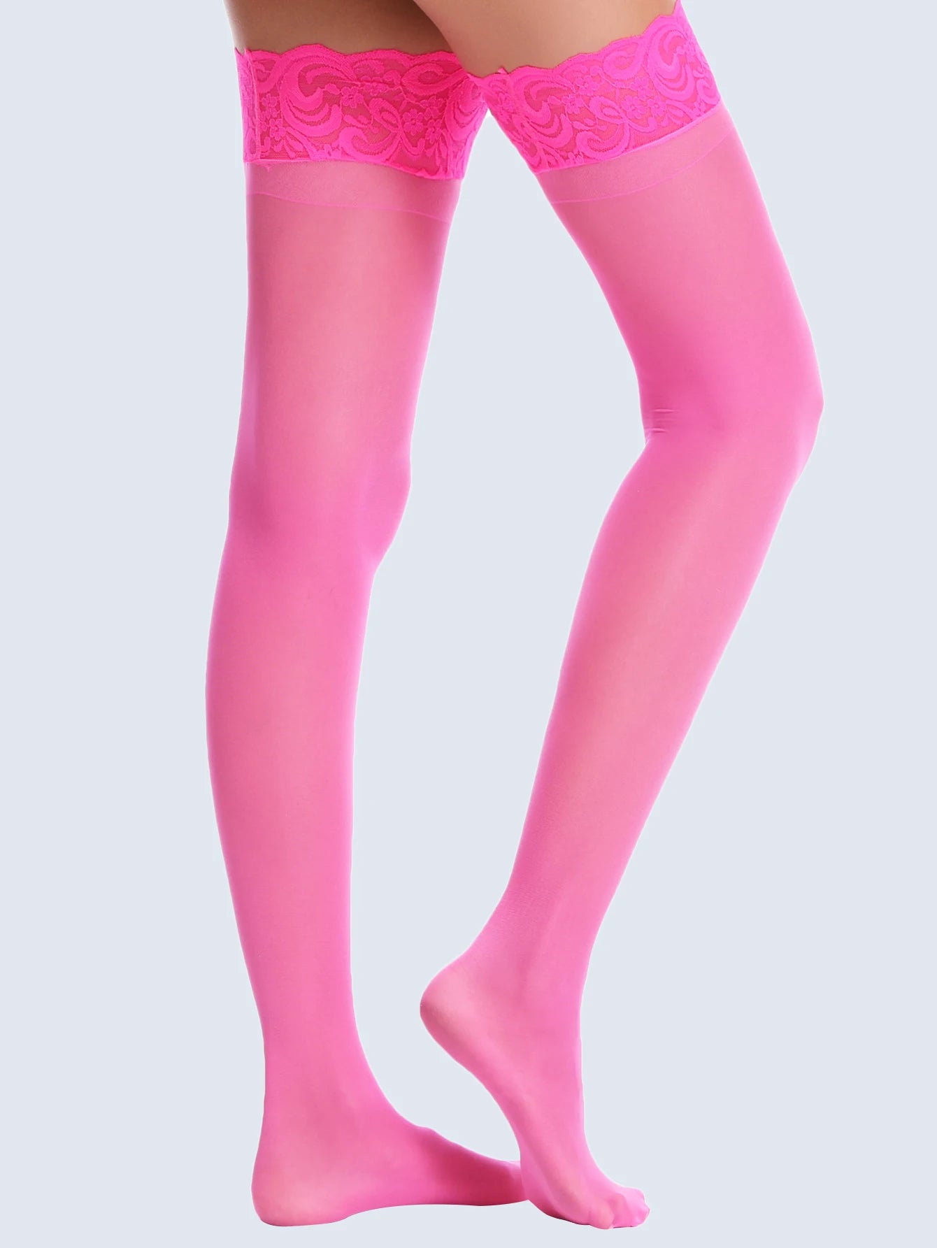 Bas en dentelle pour femmes