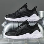 Baskets en maille respirante blanche pour hommes et femmes