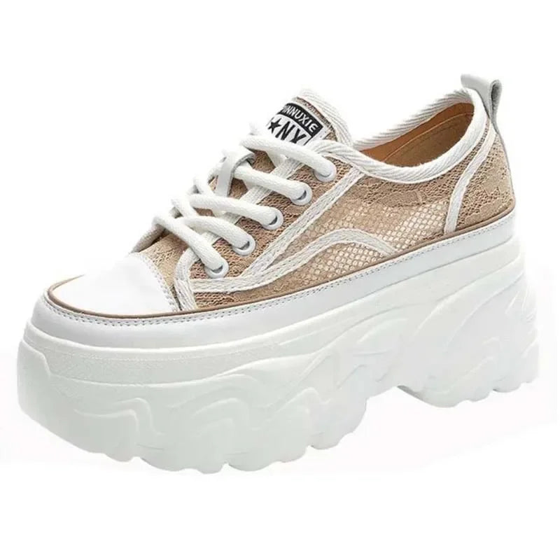 Baskets à fermeture à lacets pour femmes