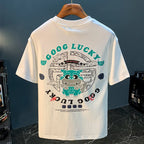 T-shirt à manches courtes et col rond pour homme