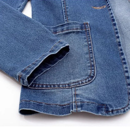 Veste de costume en jean pour femmes