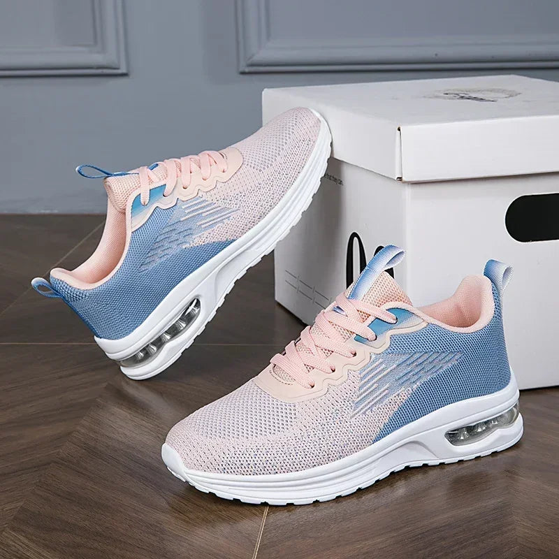 Basket respirantes à fond plat pour femmes