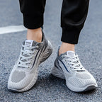 Baskets légères en maille à lacets pour hommes