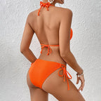 Maillot de bain deux pièces String triangle pour femmes