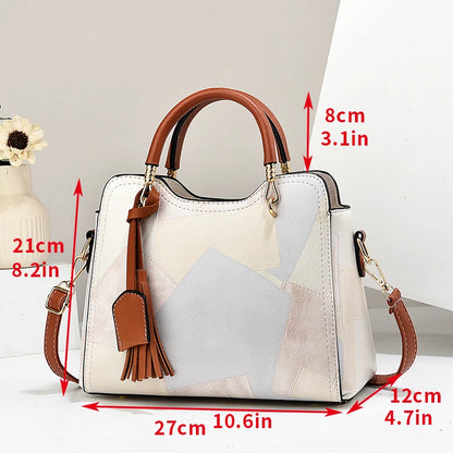 Sac à main en cuir PU pour femme