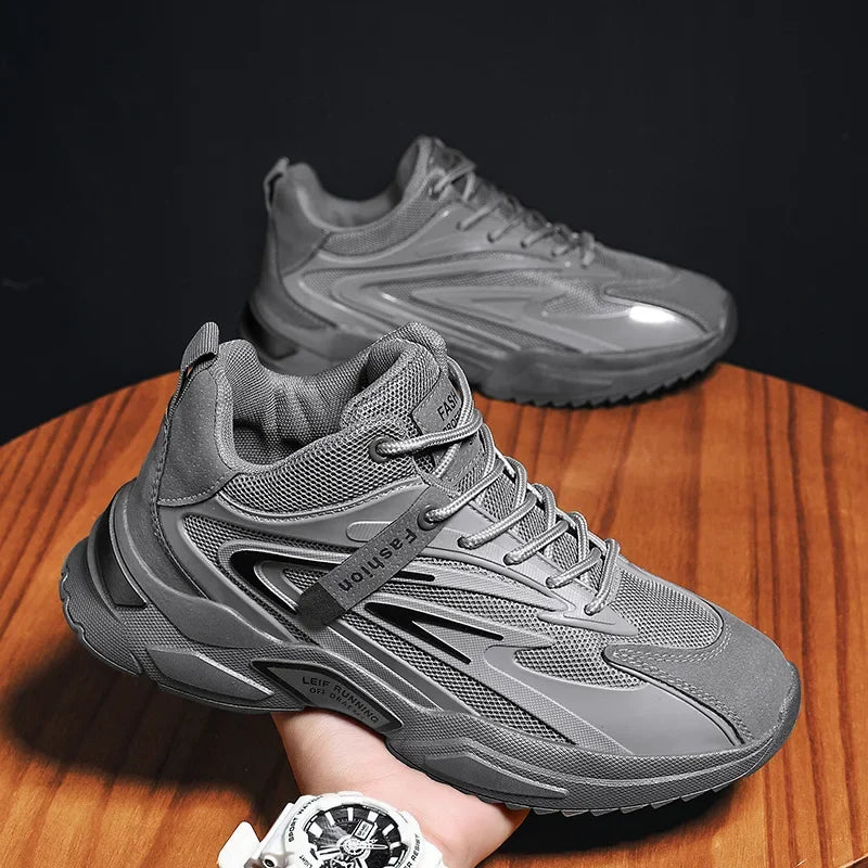 Baskets tendance en maille pour hommes