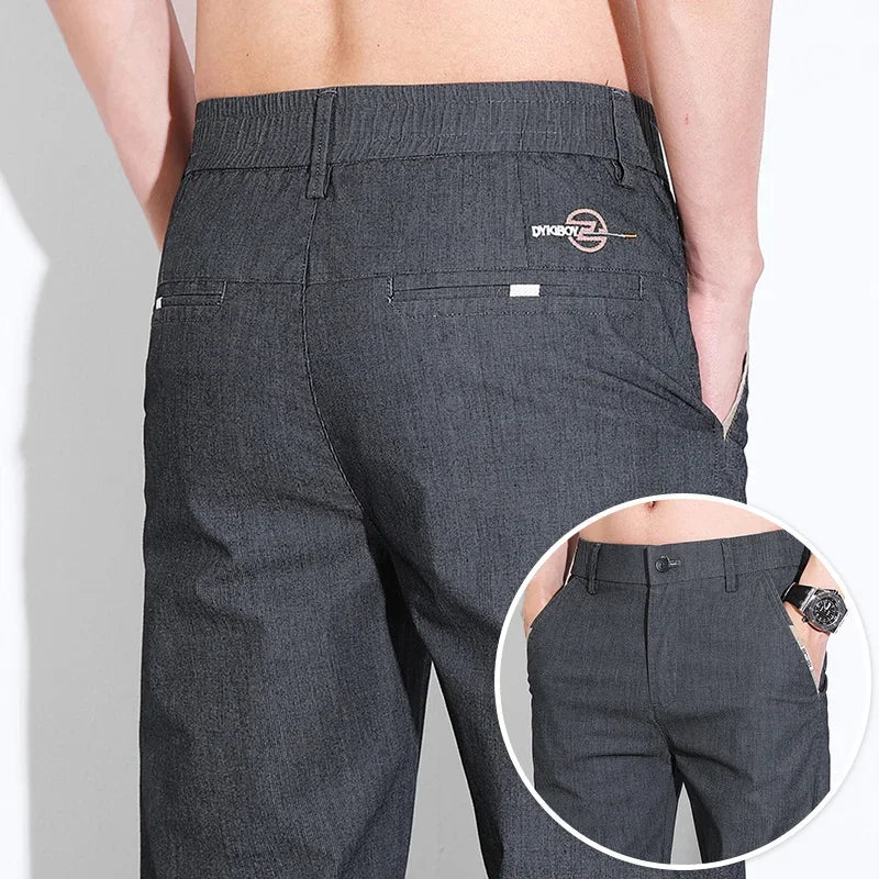Pantalon décontracté slim pour hommes