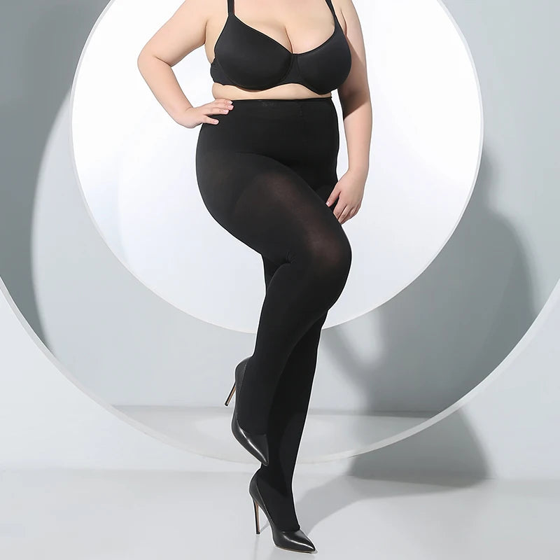 Collants grande taille sans couture pour femmes