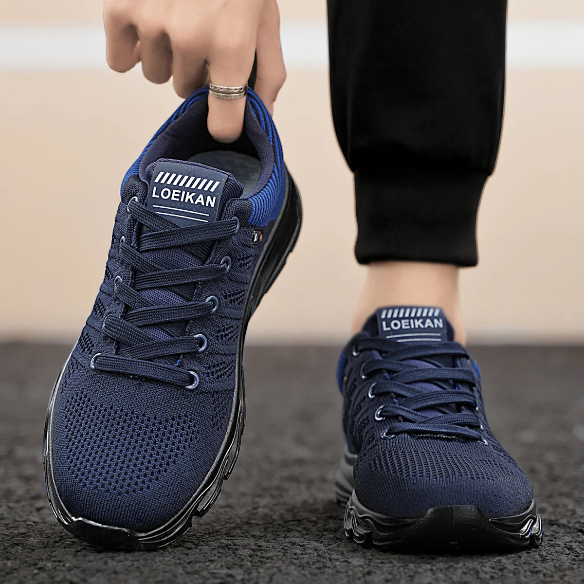 Chaussures de course respirantes pour hommes