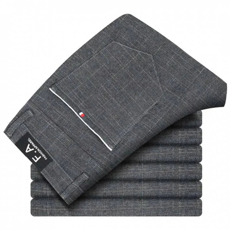 Pantalon décontracté en coton respirant et confortable pour hommes