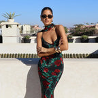 Robe longue dos nu pour femmes