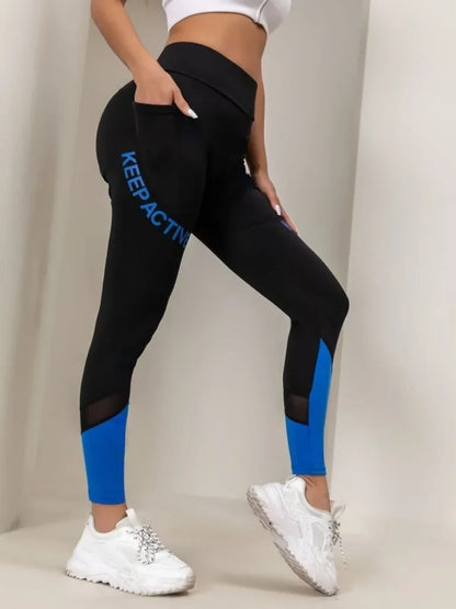 Leggings sans couture imprimé pour femmes