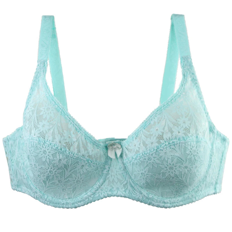 Soutien-gorge en dentelle transparente pour femmes