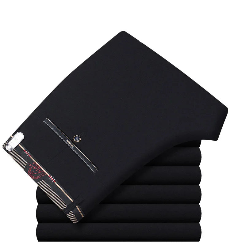 Pantalon d'été mince et droit pour hommes