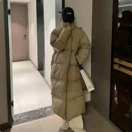 Doudoune d'hiver surdimensionnée pour femme,