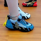 Baskets respirant à lacets pour homme et femme